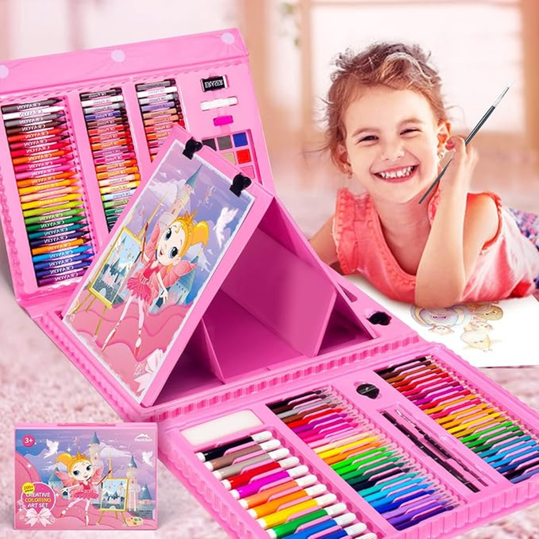 Set Arte 208 Piezas - Creatividad Sin Límites - Niños Felices!