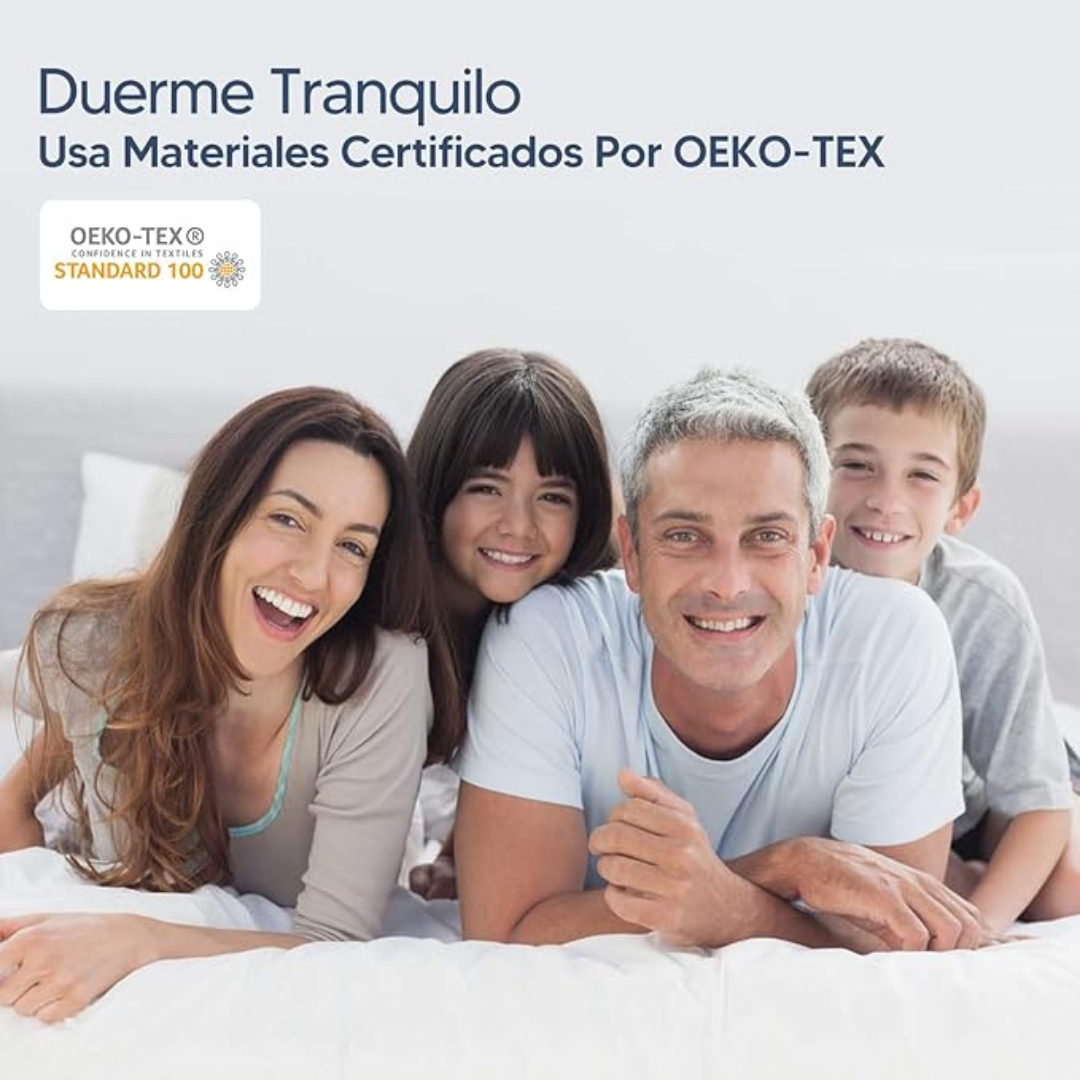 CubreColchón Acolchado – Sueño Seco y Cómodo!