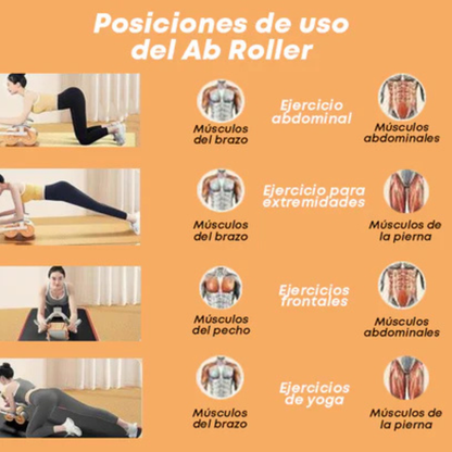 Rodillo Fitness PRO- Entrena en Casa – Resultados MUY Rápidos!