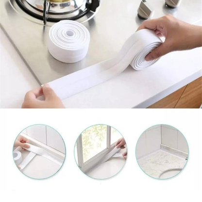 2X1 Cinta Selladora PRO – Antihumedad y Antimoho – Baño y Cocina Renovados!
