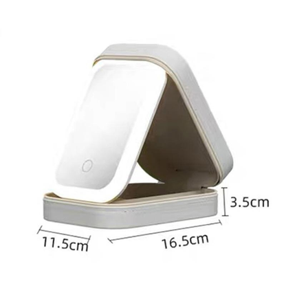 Cosmetiquero Con Luz - Espejo + LED - Maquillaje Impecable siempre!