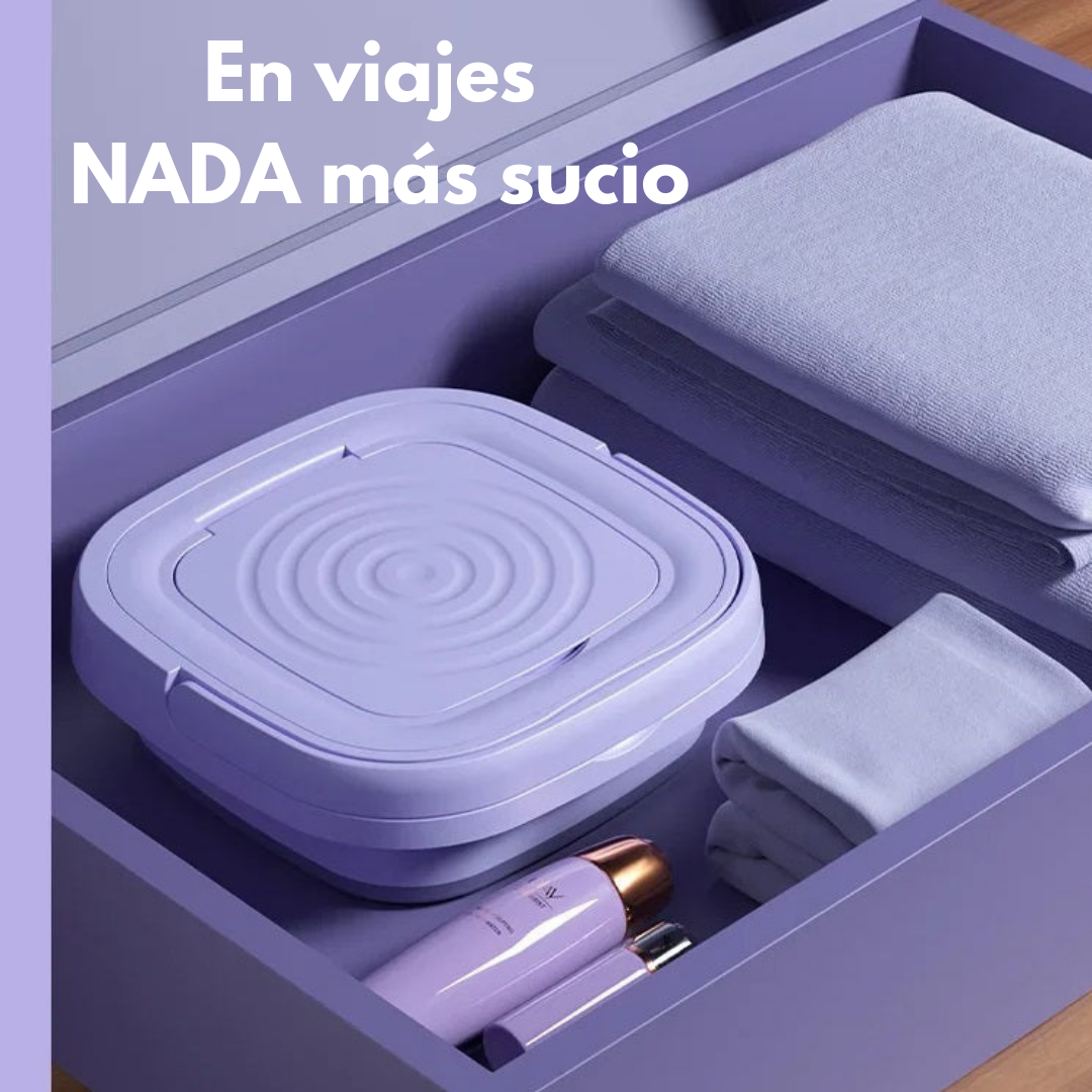 LAVAFAST™: Lavadora portatil Inteligente!