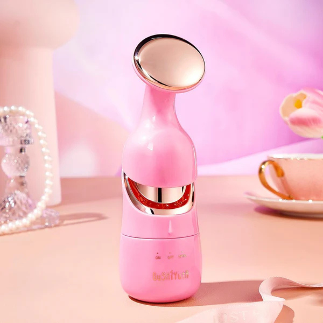 Masajeador Facial 3 en 1 – Calor + Colágeno – Piel Reafirmada!