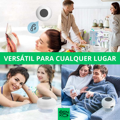 Parlante Bluetooth Para La Ducha: Canta y escucha donde más te gusta!