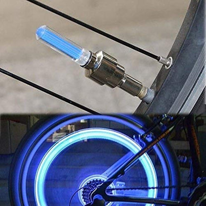 4 Válvulas LED Rueda – Ilumina tu Camino – Estilo Único al Rodar!