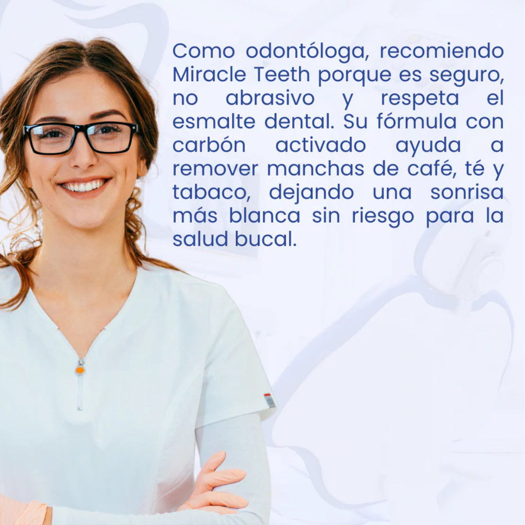 Pack 3x1 Blanqueador dental 100% natural – Sonrisa más blanca en dias!