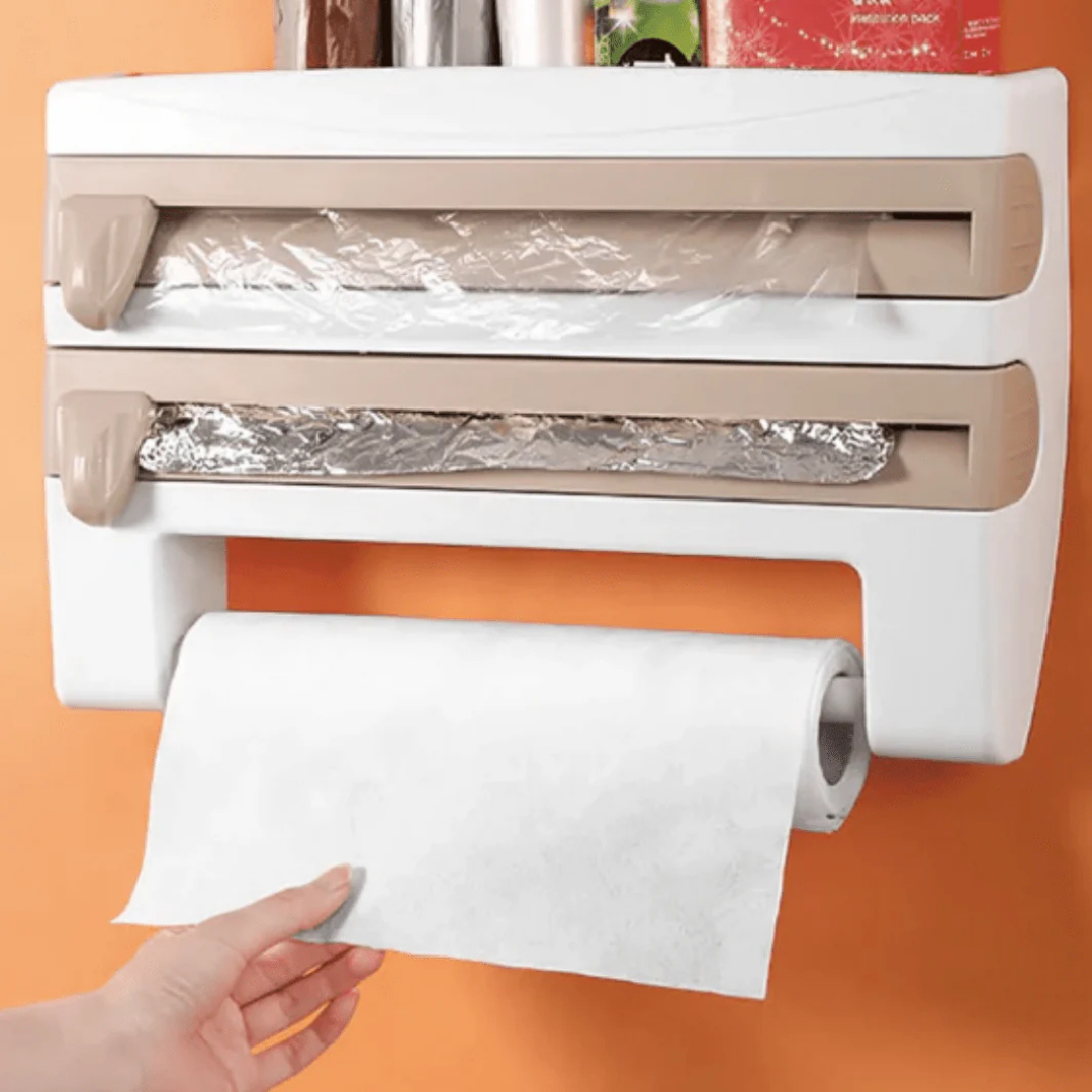 Organizador 4 en 1 – Gana Espacio en tu Cocina!