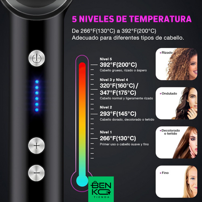 Cepillo Alisador de Cabello Profesional : Transfórmate en SEGUNDOS!