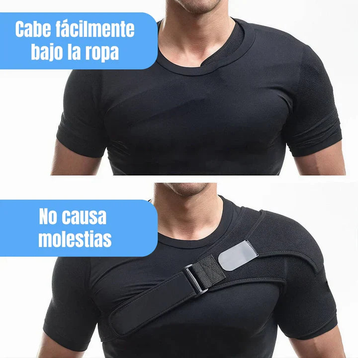 Hombrera térmica – Calor Ajustable – Dile Adiós al Dolor en 20 Minutos!