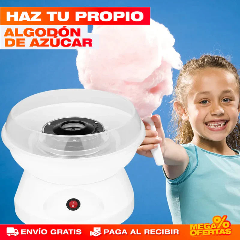 Máquina Portátil – Algodón Fácil – Sonrisas en Cada Celebración!