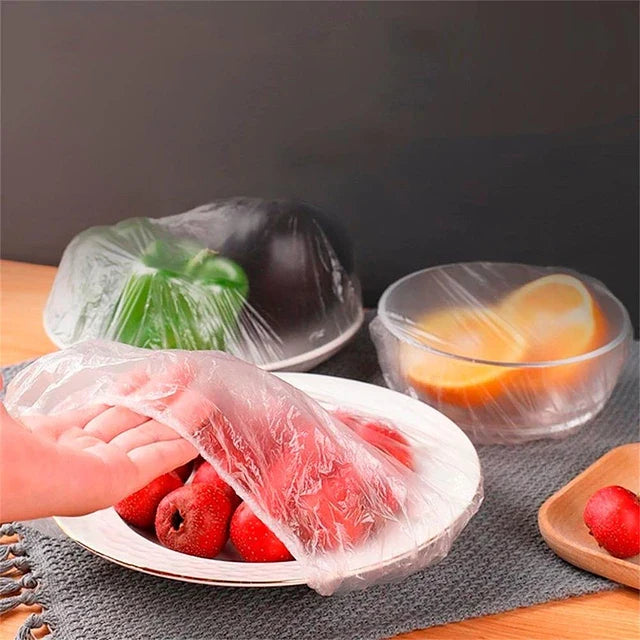 100 Bolsas Plegables – Protege Alimentos – Guarda Fácil, Sin Estorbar!