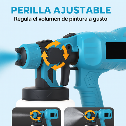 Pulverizador Eléctrico: Acabado Rápido – Pintura Precisa en Menos Tiempo!
