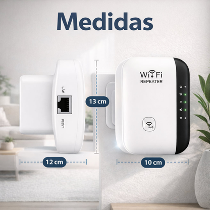 Repetidor WiFi Pro – Alta Cobertura – Sin Zonas Muertas!