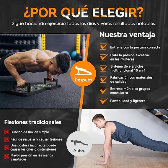 FitPro® – Entrenamiento completo – Sin gimnasio ni máquinas!