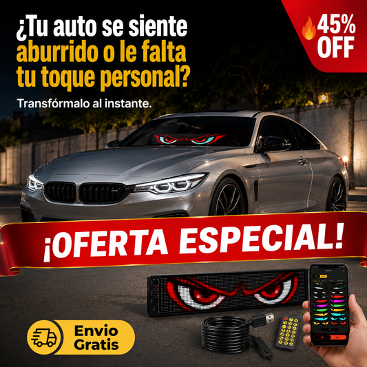 Luces LED Vehiculo – Transforma tu Interior – Ambiente Único en Ruta!