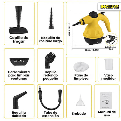 Mopa Vapor Pro – Limpieza Profesional y profunda  - Resultados expertos!