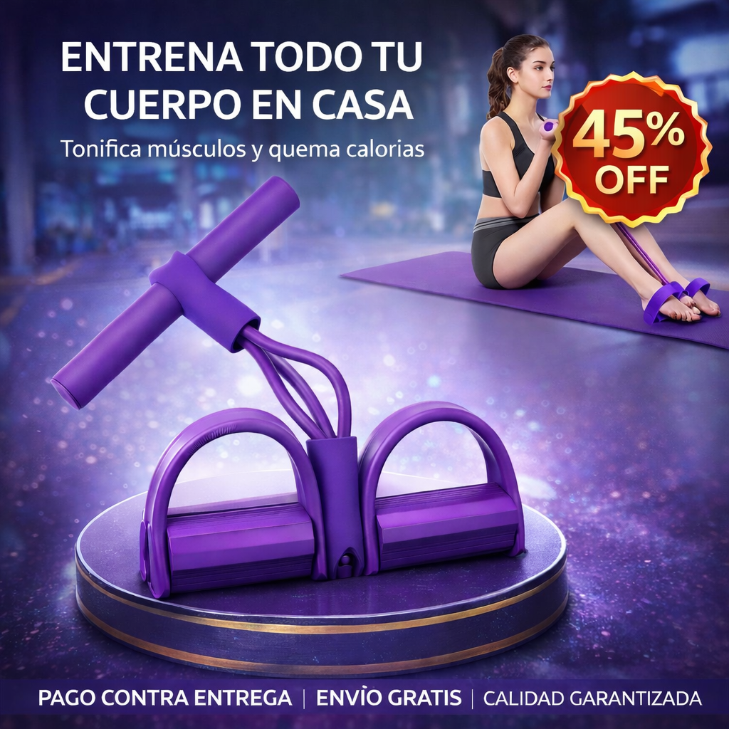 Banda elástica PRO – Fortalece tu cuerpo -  Transfórmate en dias!