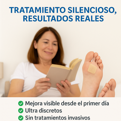 2x1 Parche Antihongos – Tratamiento Directo – Resultados desde el 1er día!