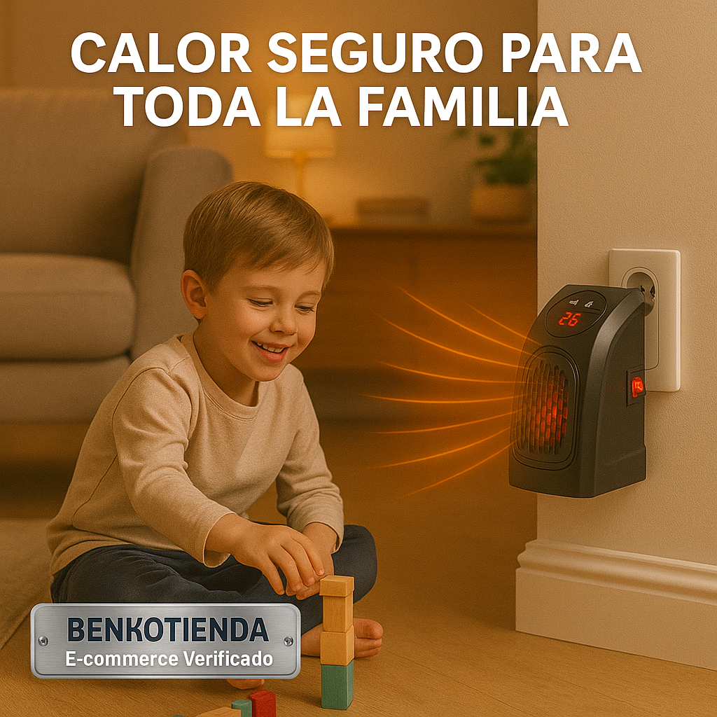 CalorYa™:  Calienta, Ahorra y Conforta!