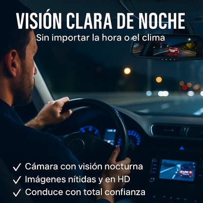 VisionMax 360° : Espejo y cámaras inteligentes.