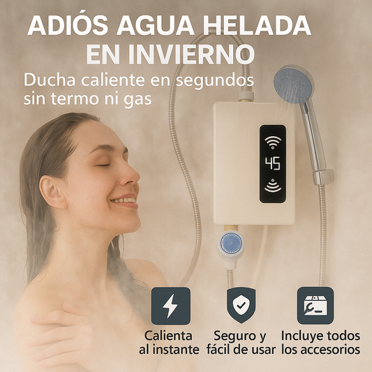 Ducha Caliente Instantánea : Adiós Termos y Calefones!