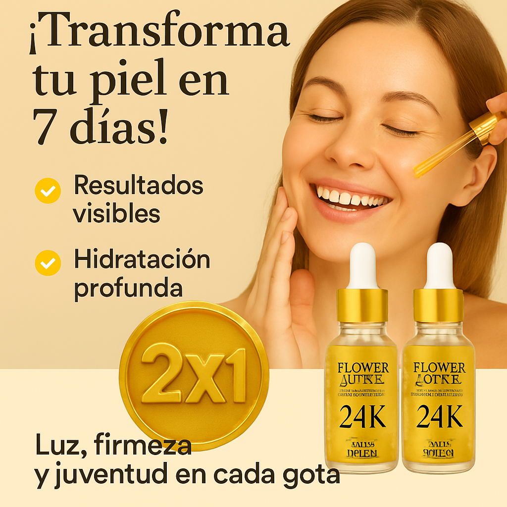 2x1 SerumGold 24k : Juventud al Instante!