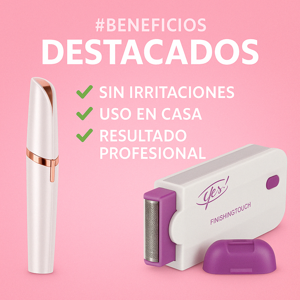Promo 2x1 Depiladoras (Facial + Corporal) : Tu piel suave y radiante!