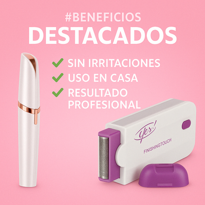Promo 2x1 Depiladoras (Facial + Corporal) : Tu piel suave y radiante!