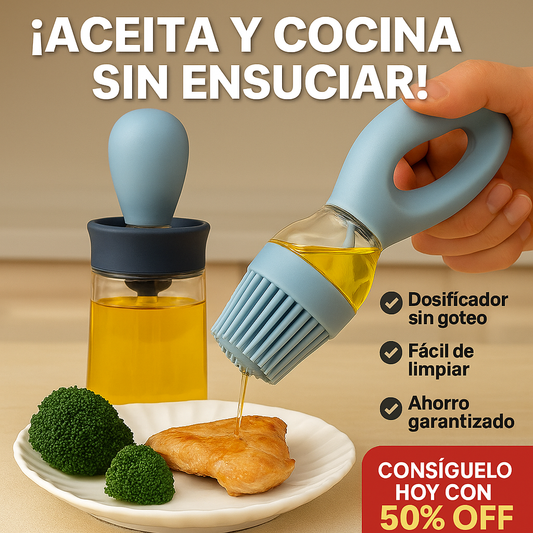 ChefTouch: Dispensador de Aceite 3 en 1!