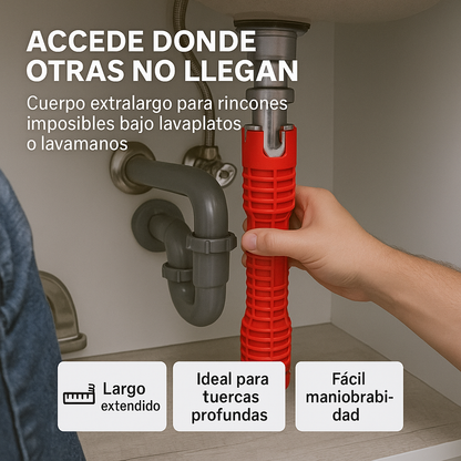 LlaveMaster 8 en 1: Precisión total en espacios estrechos!