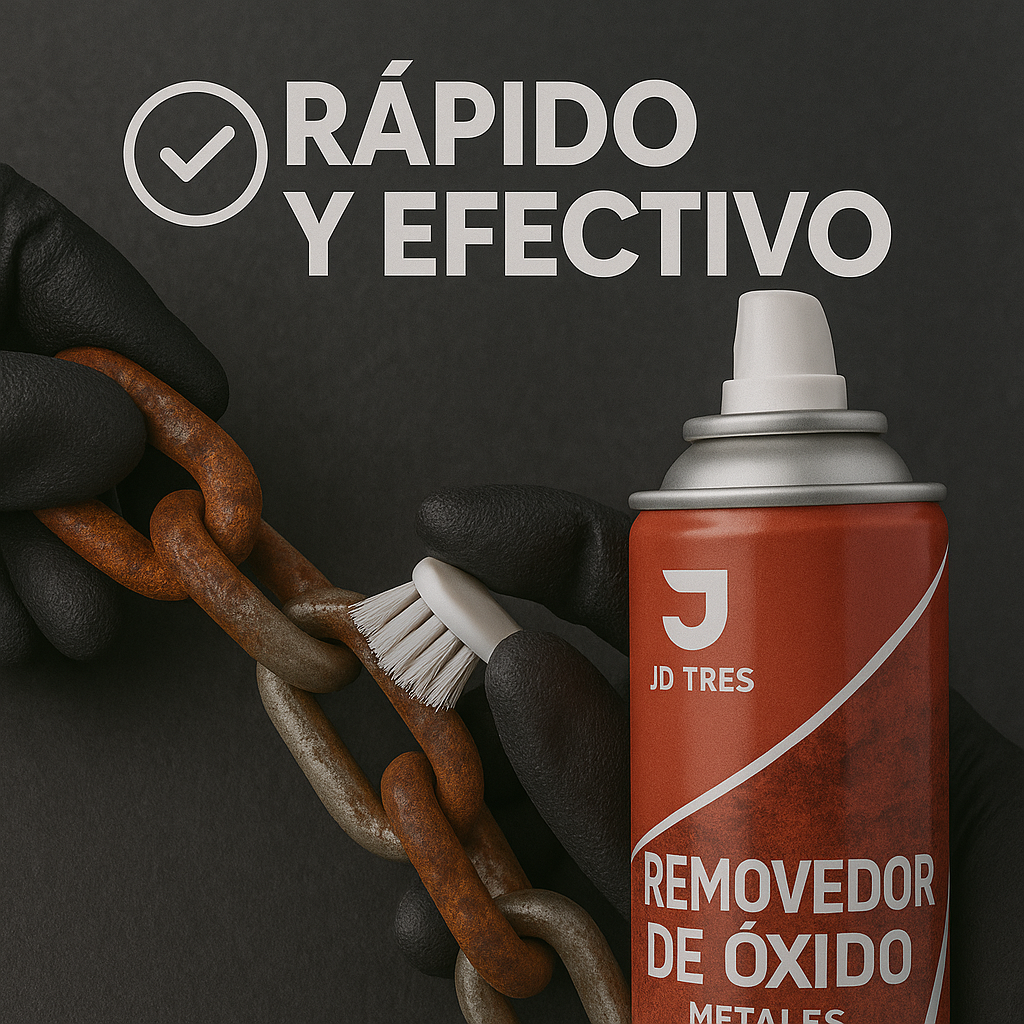 Removedor de Óxido en Spray (2x1): Fácil y Duradero!