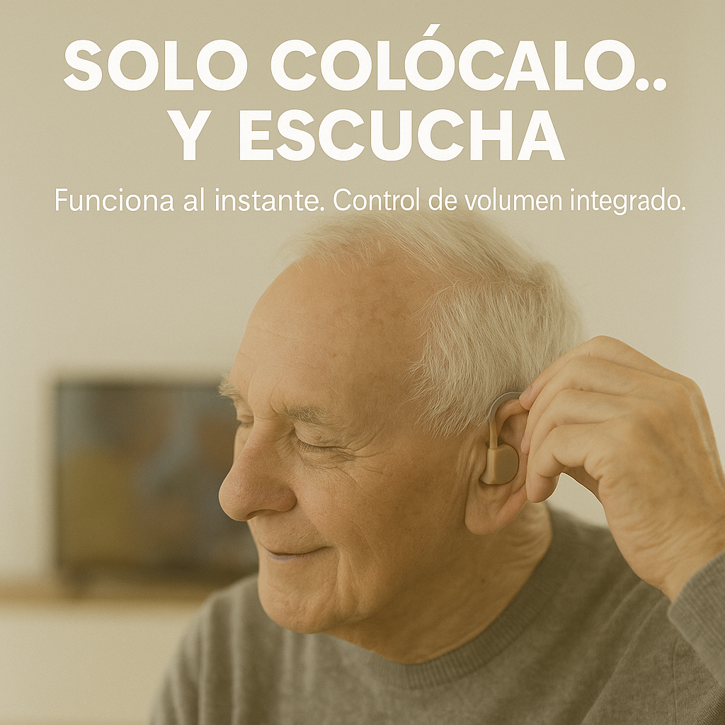 Audifono Amplificador: Vuelve a escuchar todo!