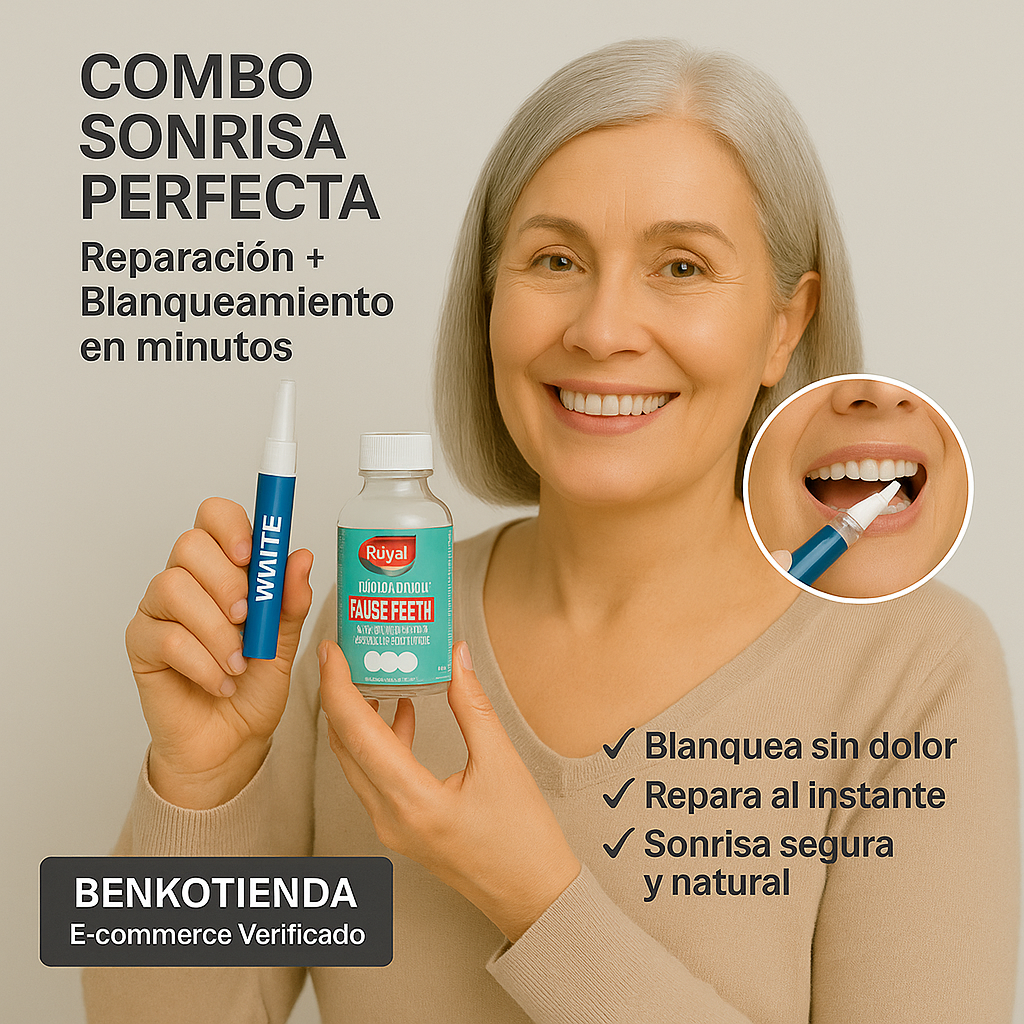 DentiKIT: Repara y blanquea en Minutos!