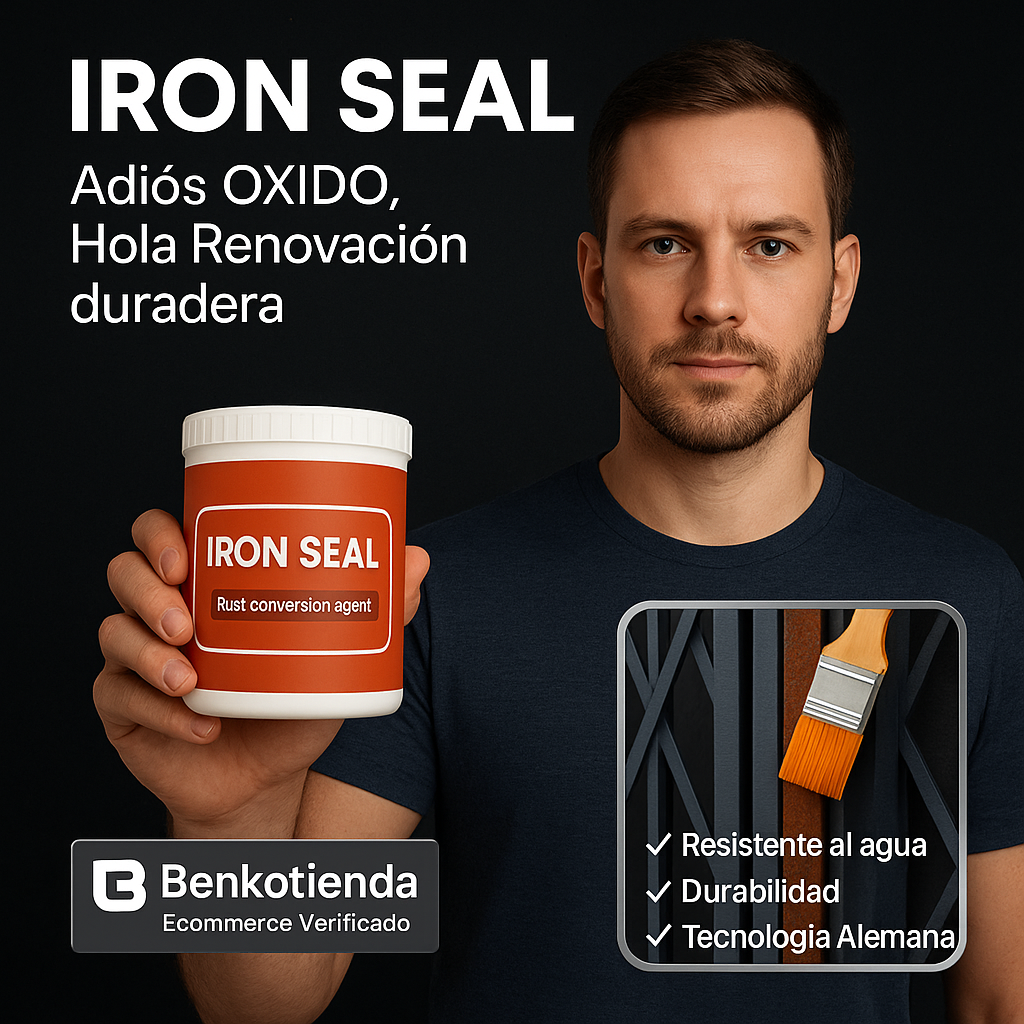IronSeal: Bloquea y elimina el óxido!