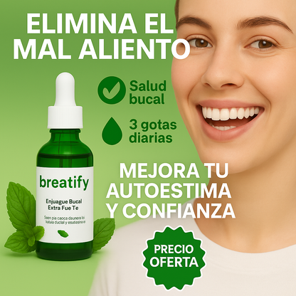 BREATIFY: Confianza instantánea en 3 gotas!