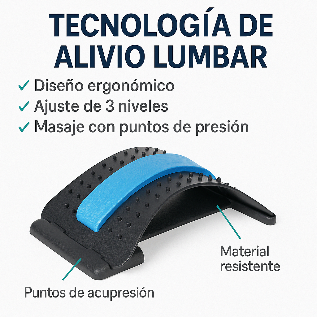 BackRelief Pro™ – Estira, Relaja y Mejora tu Vida!