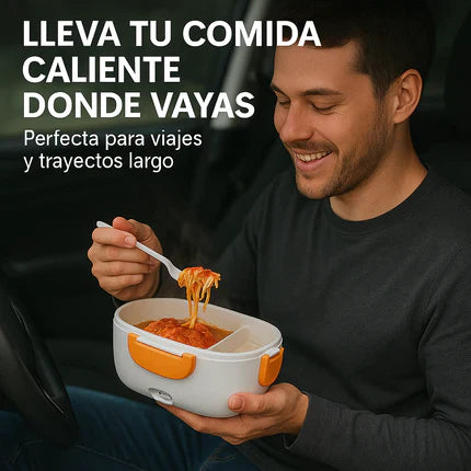 eTermo - Interior de Acero inoxidable - Comida caliente donde vayas!
