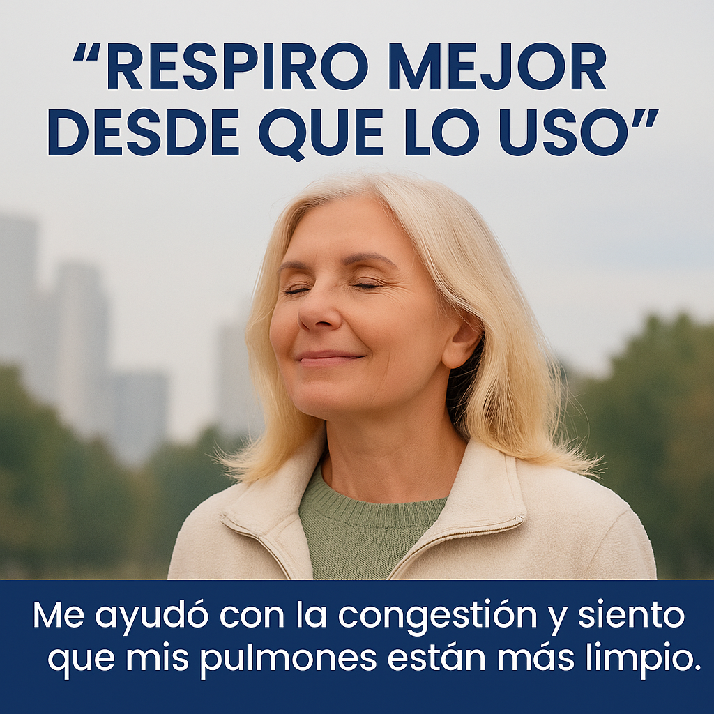 LIMPIADOR DE PULMON: Previene y respira mejor!