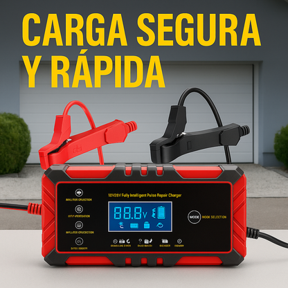 Cargador Inteligente: Que tu vehículo prenda SIEMPRE!