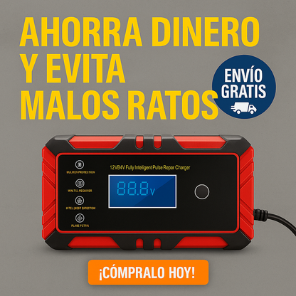 Cargador Inteligente: Que tu vehículo prenda SIEMPRE!