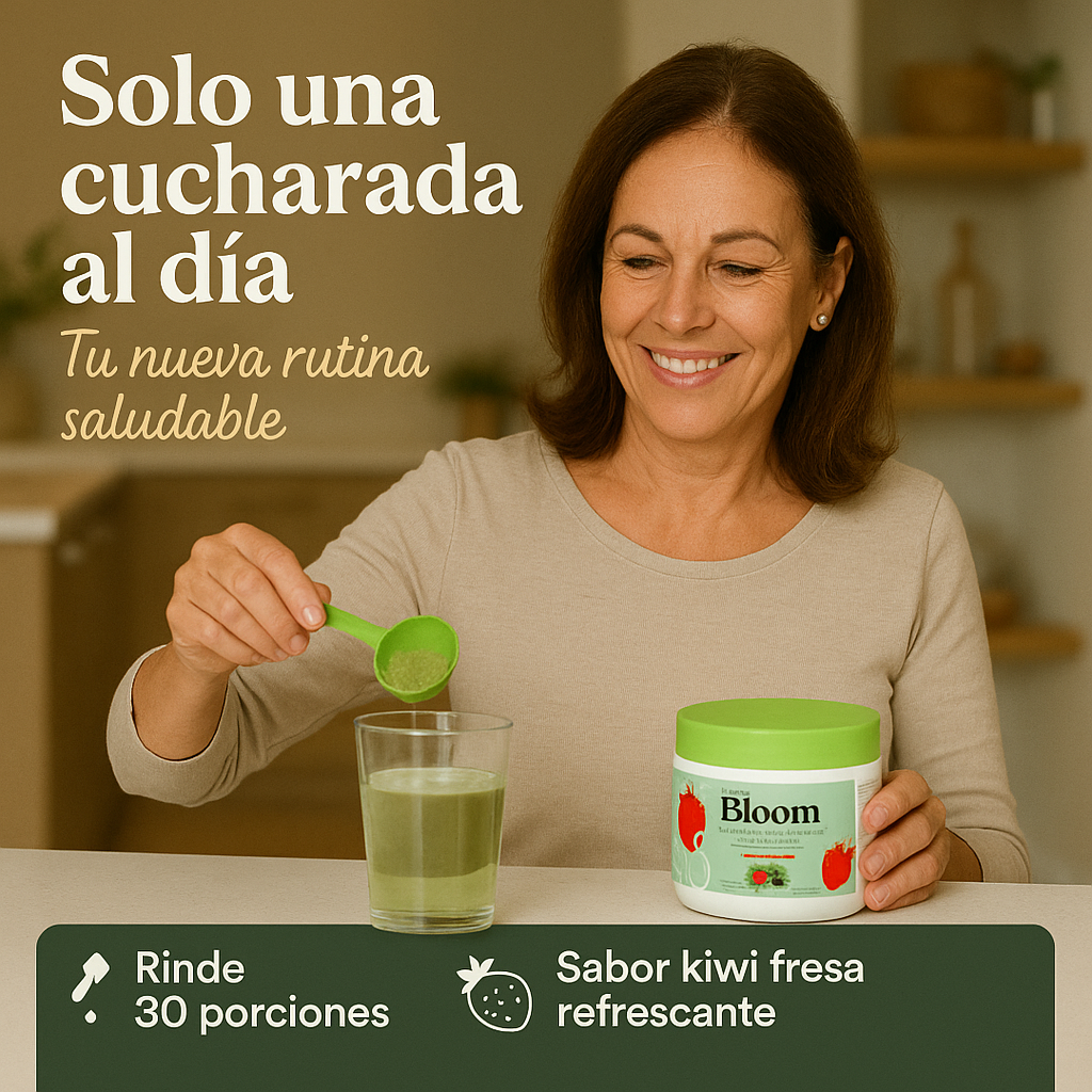 VERDE BLOOM : Tu Cucharada Diaria Anti-inflamatoria!