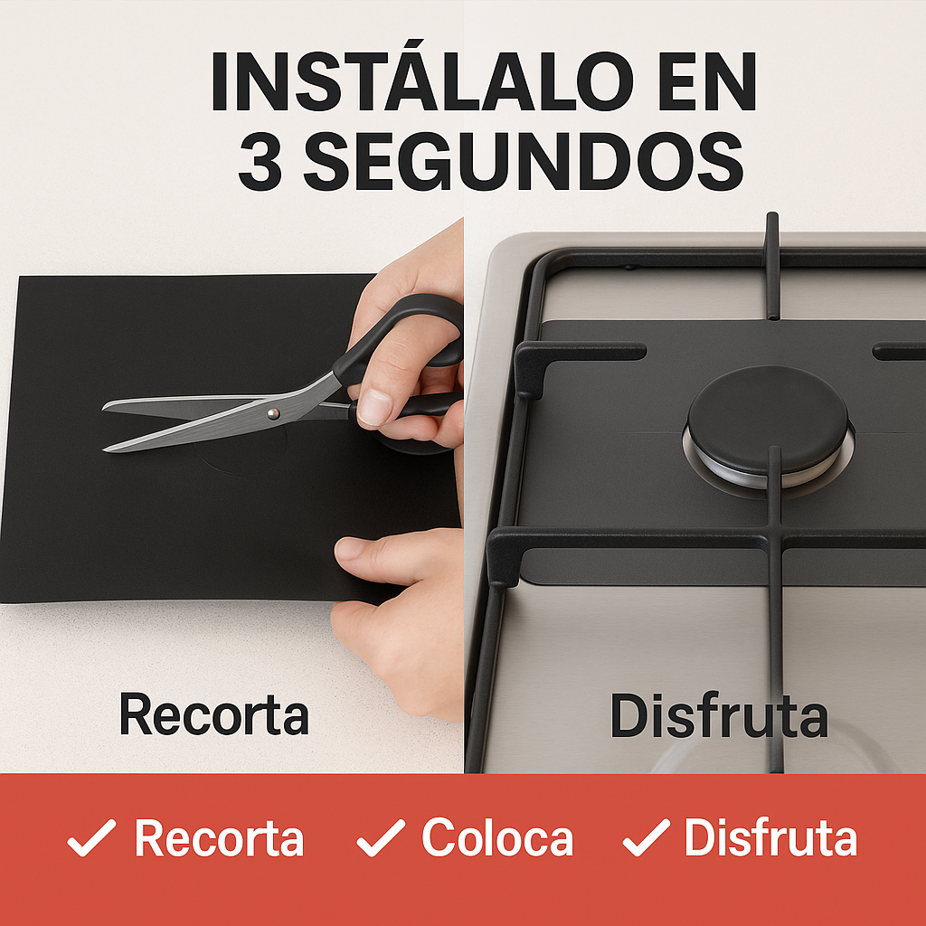 4 Protectores de Cocina:  No más grasa!