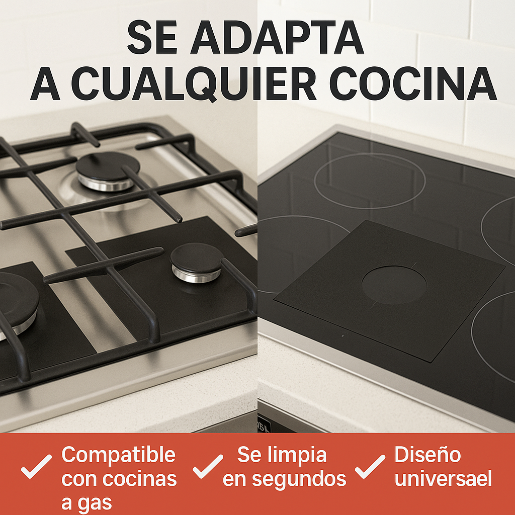 4 Protectores de Cocina:  No más grasa!
