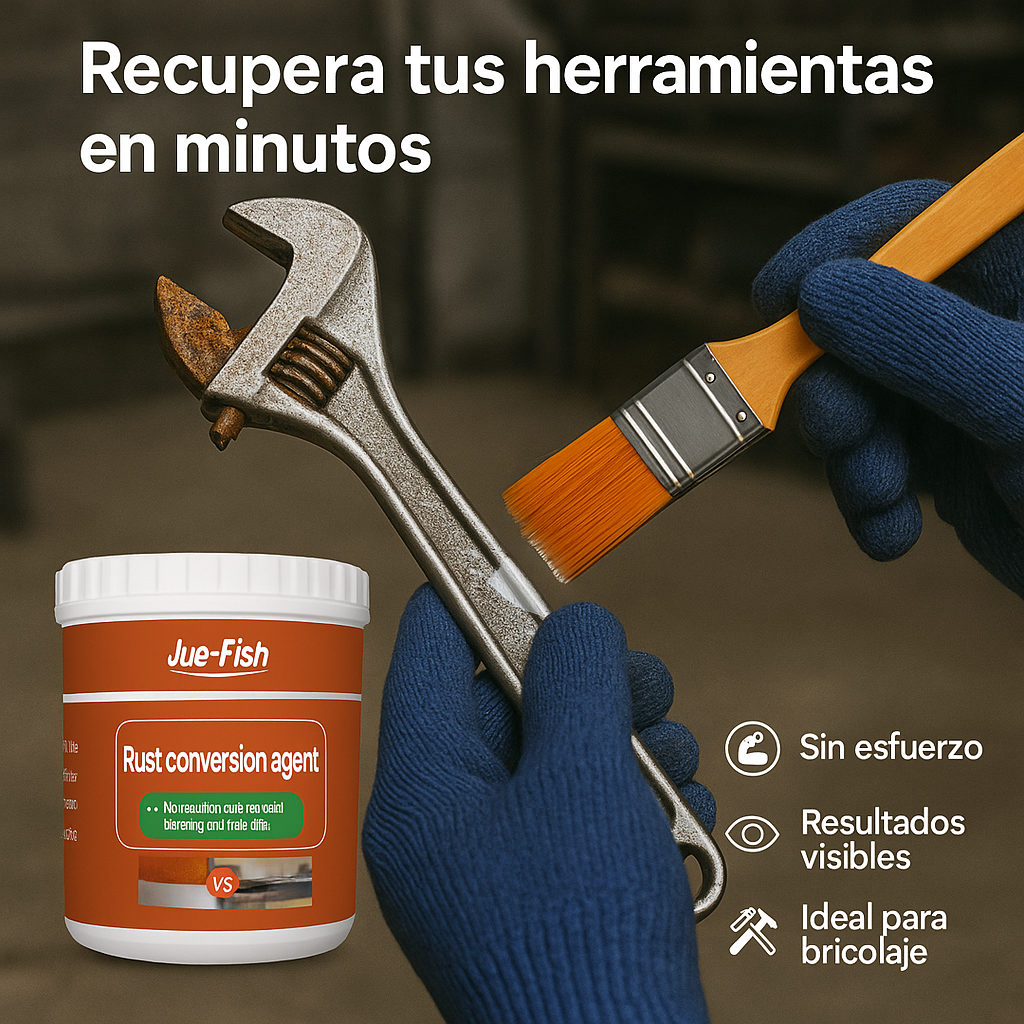 IronSeal 300g – Elimina el Óxido – Aplica y Olvida!