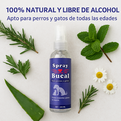DentalVet™ : Spray Higiene bucal mascotas!