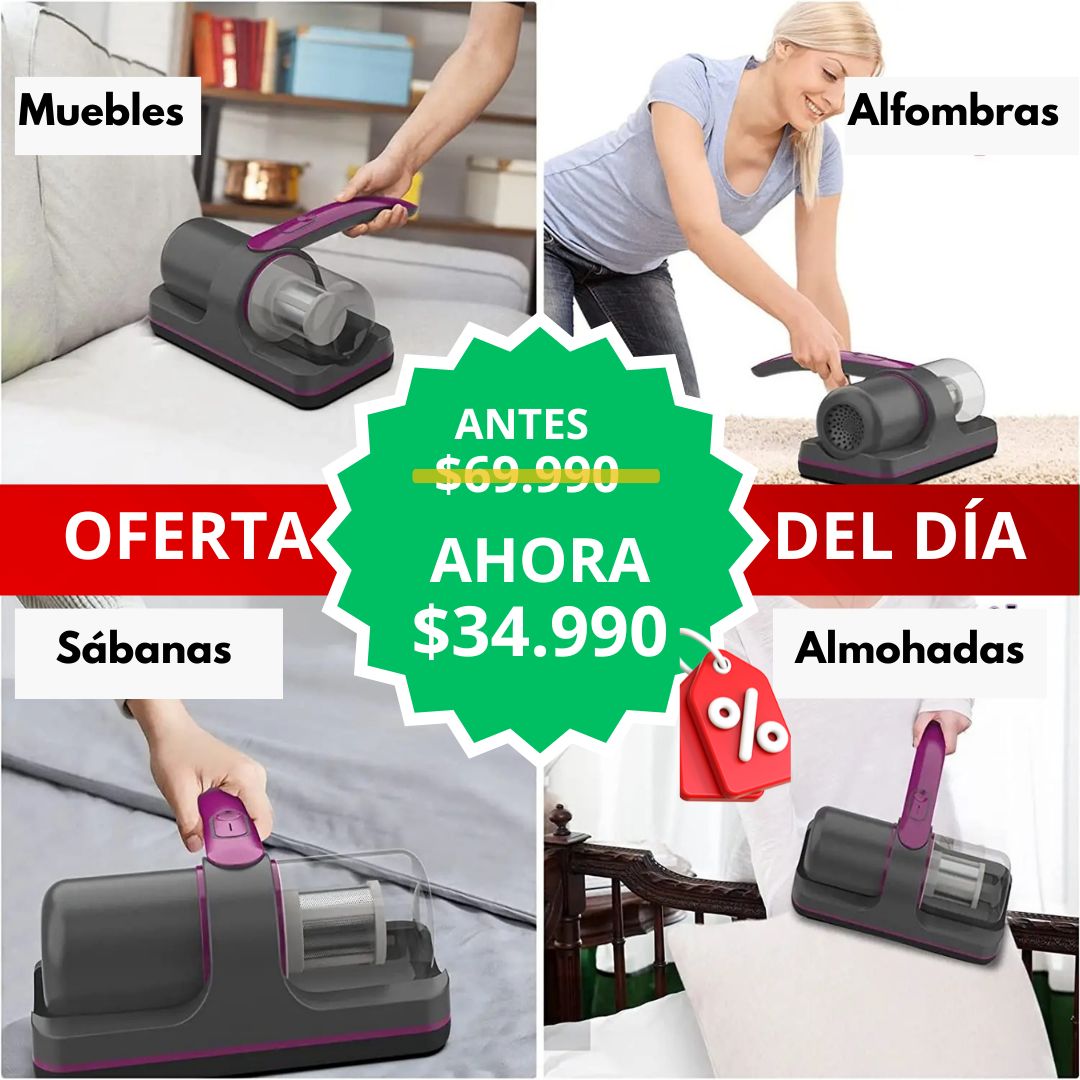 LuzClean : Aspirado + desinfección profunda en un solo paso!