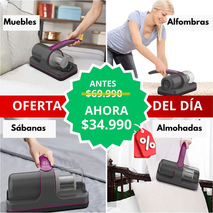 LuzClean : Aspirado + desinfección profunda en un solo paso!