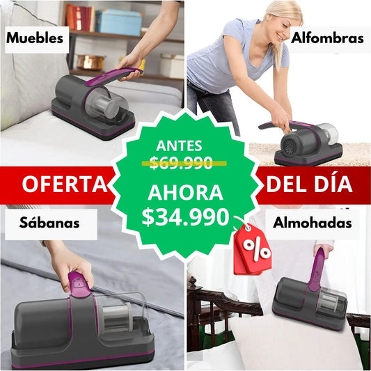 LuzClean : Aspirado + desinfección profunda en un solo paso!