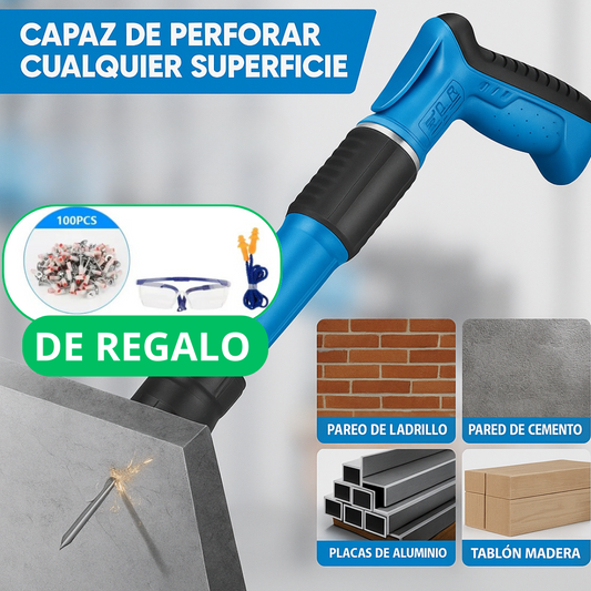 Pistola de clavos – Fijaciones Fuertes – Durabilidad de por Vida!