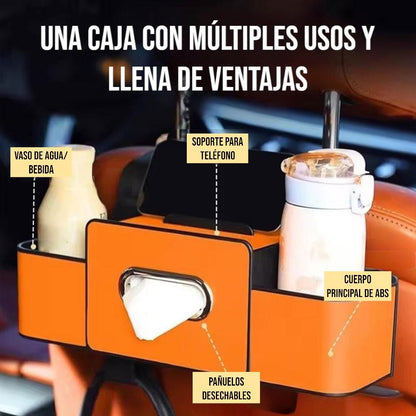 Organizador Auto – Orden Instantáneo – Viajes Familiares Sin Estrés
